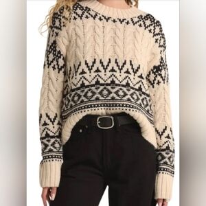 Z Supply Fairisle Sweater